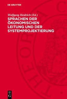 Front cover_Sprachen der ökonomischen Leitung und der Systemprojektierung