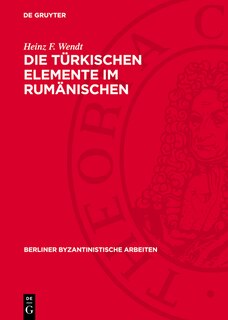 Front cover_Die türkischen Elemente im Rumänischen