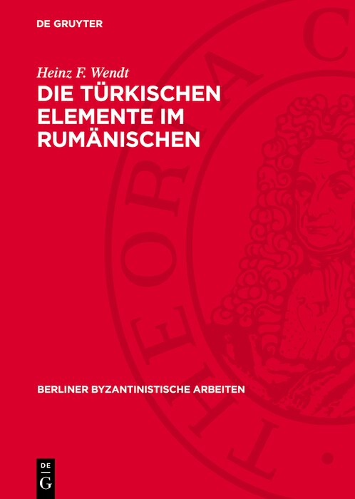 Front cover_Die türkischen Elemente im Rumänischen