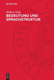Front cover_Bedeutung und Sprachstruktur