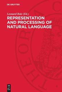 Front cover_Representation and Processing of Natural Language