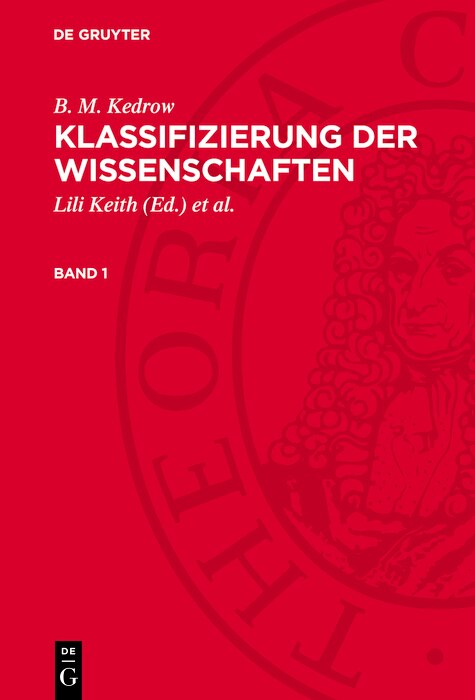 Front cover_B. M. Kedrow: Klassifizierung der Wissenschaften. Band 1