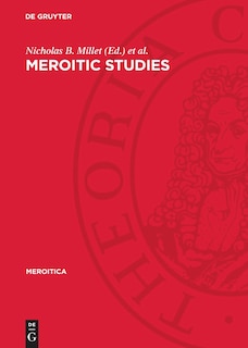 Front cover_Meroitic Studies