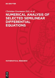 Front cover_Numerical Analysis of Selected Semilinear Differential Equations
