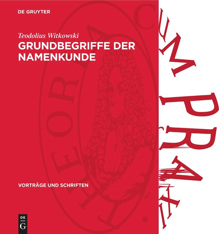 Front cover_Grundbegriffe der Namenkunde
