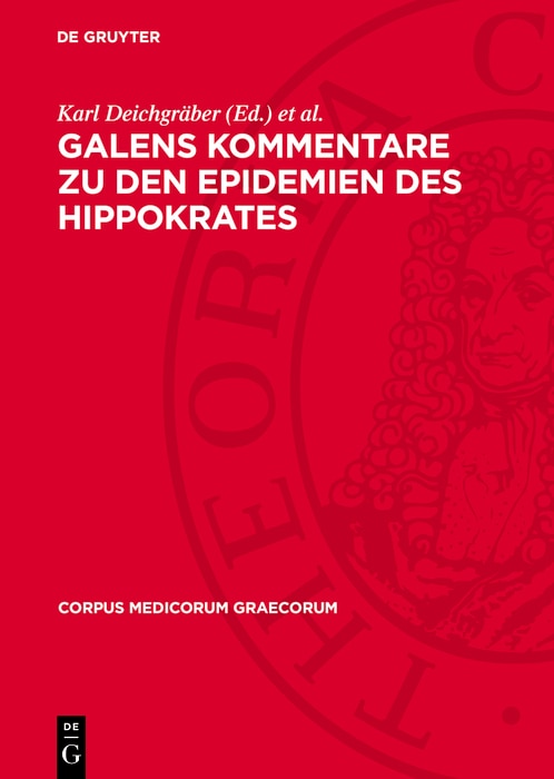 Couverture_Galens Kommentare zu den Epidemien des Hippokrates