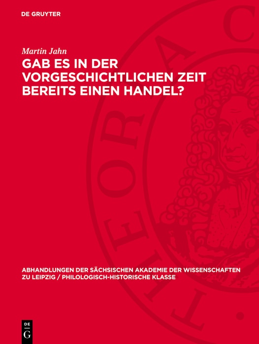 Couverture_Gab es in der vorgeschichtlichen Zeit bereits einen Handel?