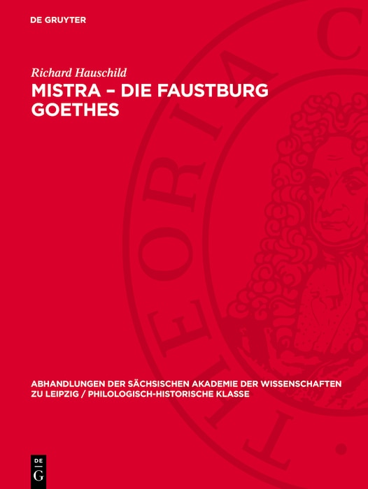 Front cover_Mistra – Die Faustburg Goethes