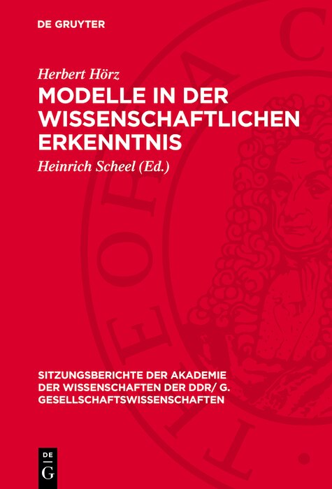 Front cover_Modelle in der wissenschaftlichen Erkenntnis
