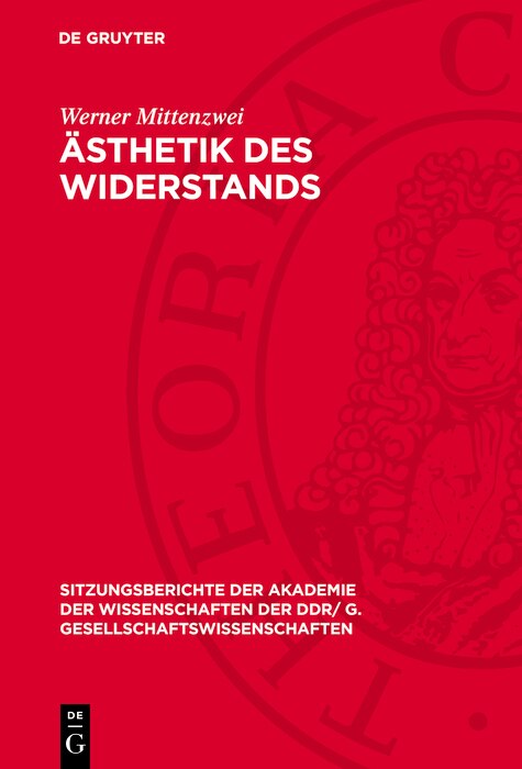 Front cover_Ästhetik des Widerstands