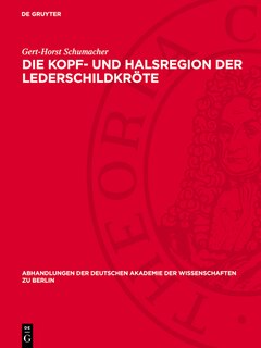 Front cover_Die Kopf- und Halsregion der Lederschildkröte