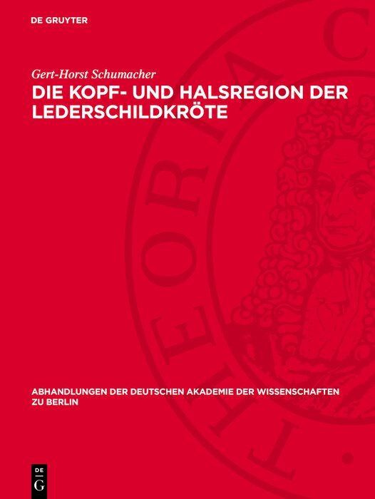 Front cover_Die Kopf- und Halsregion der Lederschildkröte