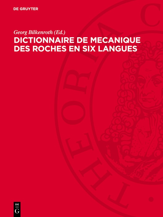 Front cover_Dictionnaire de mecanique des roches en six langues