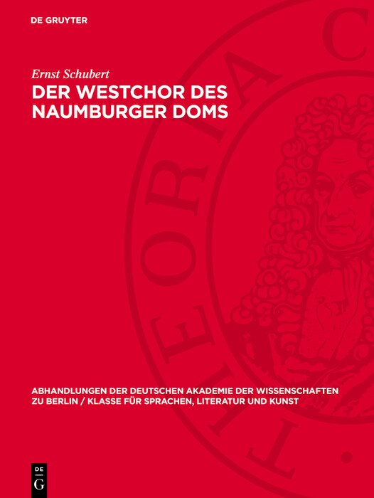 Couverture_Der Westchor des Naumburger Doms