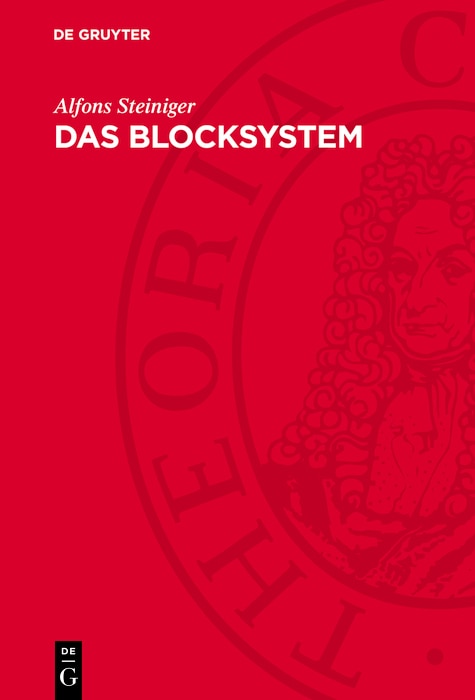 Front cover_Das Blocksystem