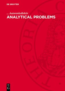 Front cover_Analytical Problems