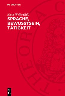 Front cover_Sprache, Bewußtsein, Tätigkeit