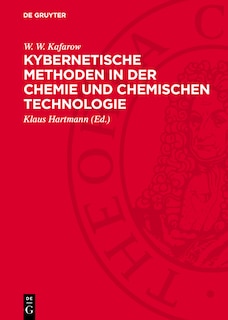Front cover_Kybernetische Methoden in der Chemie und chemischen Technologie
