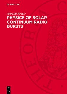Front cover_Physics of Solar Continuum Radio Bursts