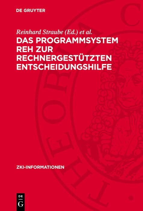 Front cover_Das Programmsystem REH zur rechnergest&uuml;tzten Entscheidungshilfe