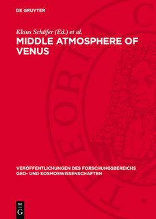 Front cover_Middle Atmosphere of Venus