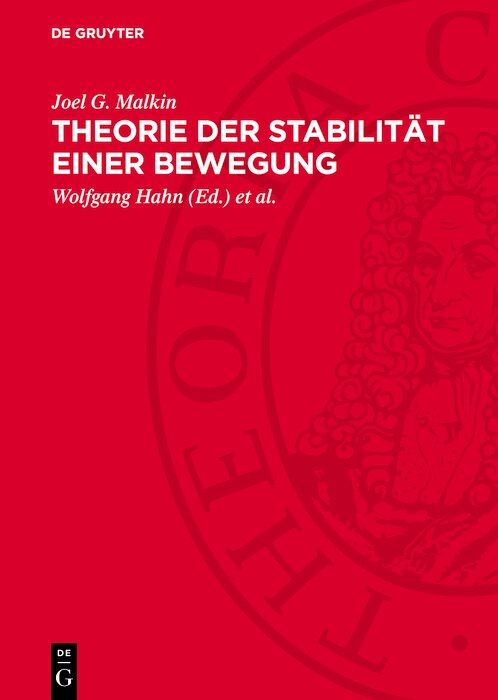 Front cover_Theorie der Stabilität einer Bewegung