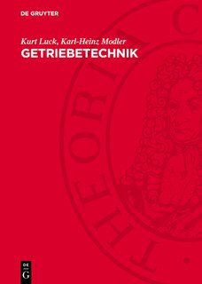 Front cover_Getriebetechnik