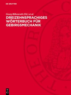 Front cover_Dreizehnsprachiges Wörterbuch für Gebirgsmechanik