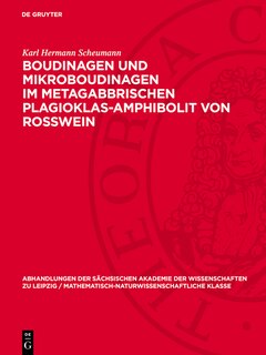 Front cover_Boudinagen und Mikroboudinagen im metagabbrischen Plagioklas-Amphibolit von Rosswein