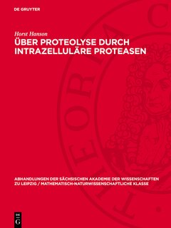 Front cover_&Uuml;ber Proteolyse durch intrazellul&auml;re Proteasen