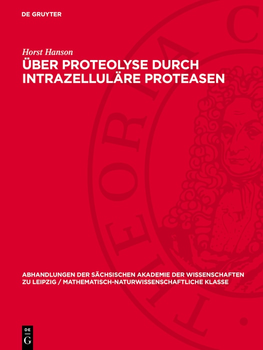 Front cover_&Uuml;ber Proteolyse durch intrazellul&auml;re Proteasen