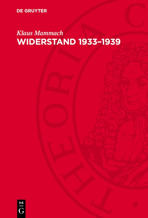 Front cover_Widerstand 1933–1939