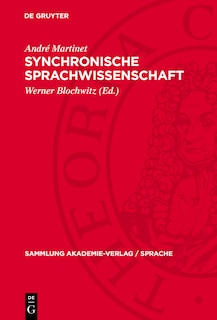 Front cover_Synchronische Sprachwissenschaft