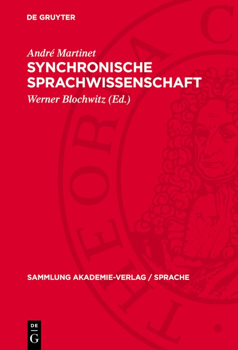 Front cover_Synchronische Sprachwissenschaft