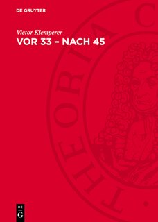 Couverture_Vor 33 – nach 45