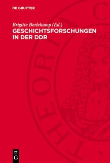 Couverture_Geschichtsforschungen in der DDR