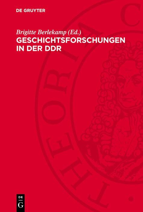 Couverture_Geschichtsforschungen in der DDR