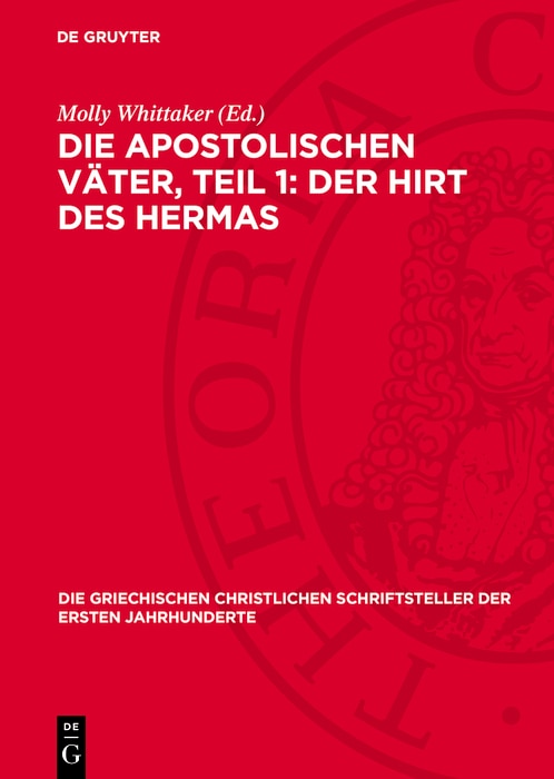 Front cover_Die apostolischen Väter, Teil 1: Der Hirt des Hermas