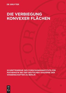 Front cover_Die Verbiegung konvexer Flächen