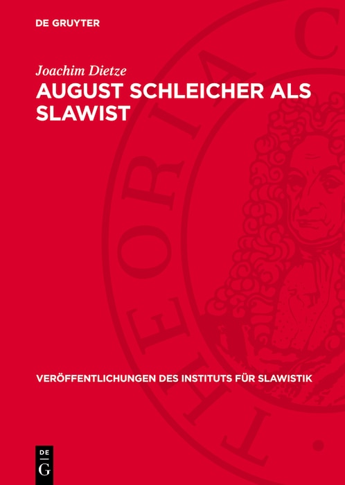 Front cover_August Schleicher als Slawist