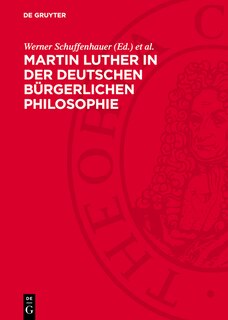 Couverture_Martin Luther in der deutschen bürgerlichen Philosophie