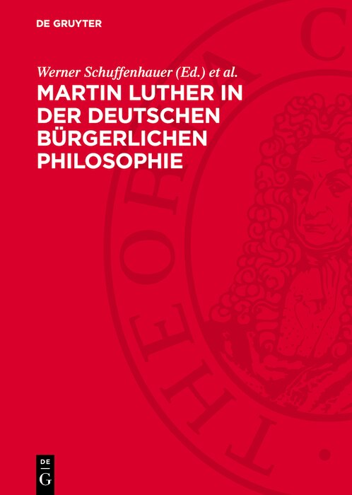 Couverture_Martin Luther in der deutschen bürgerlichen Philosophie