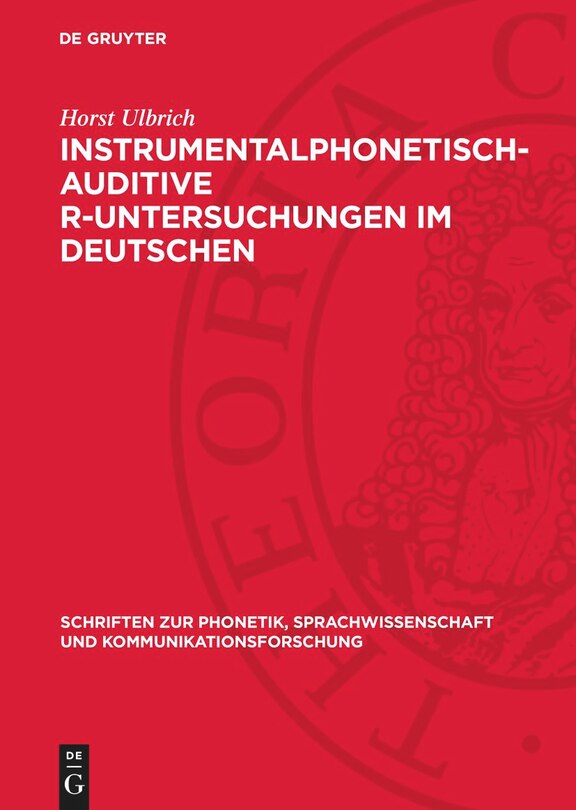 Couverture_Instrumentalphonetisch-auditive R-Untersuchungen im Deutschen
