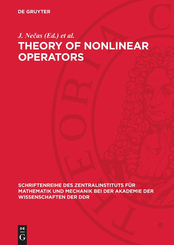 Front cover_Theory of Nonlinear Operators