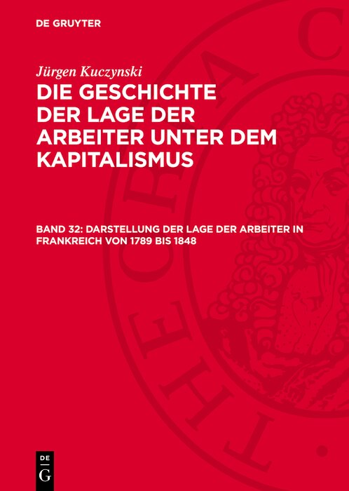 Front cover_Darstellung der Lage der Arbeiter in Frankreich von 1789 bis 1848