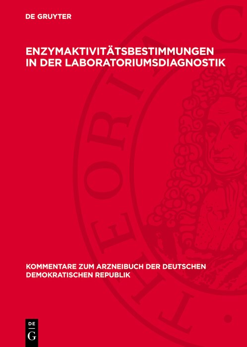 Front cover_Enzymaktivitätsbestimmungen in der Laboratoriumsdiagnostik