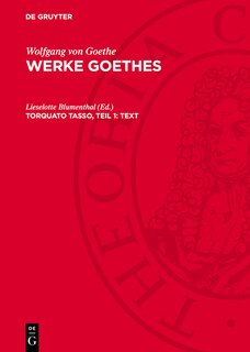 Front cover_Torquato Tasso, Teil 1: Text