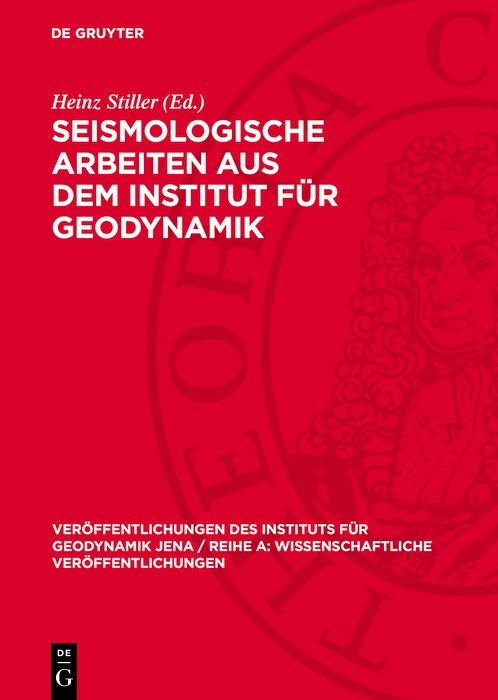 Couverture_Seismologische Arbeiten aus dem Institut f&uuml;r Geodynamik