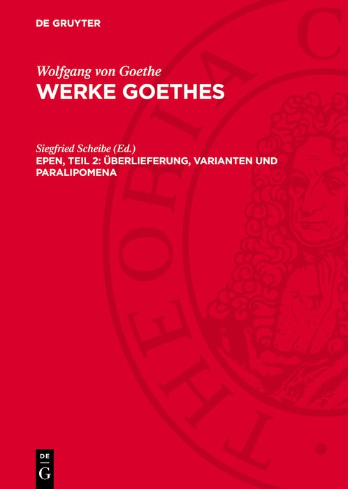 Front cover_Epen, Teil 2: Überlieferung, Varianten und Paralipomena
