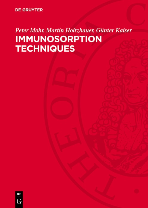 Front cover_Immunosorption Techniques